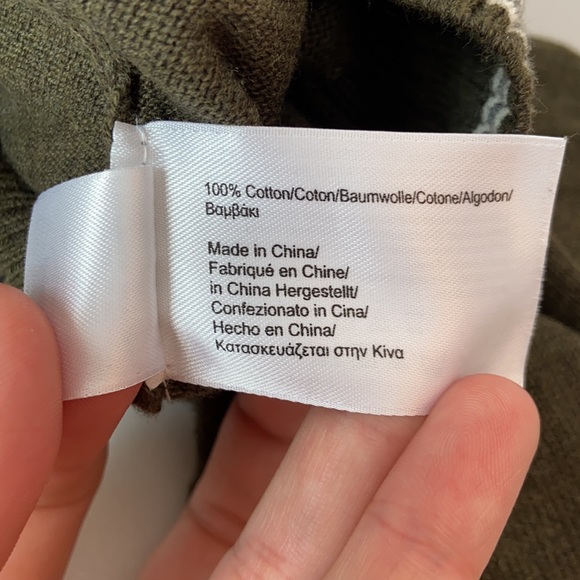 Brooks Brothers “346” 100% Cotton Green Sweater - Picture 7 of 8